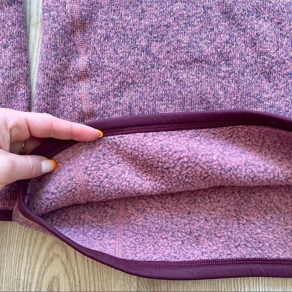 Patagonia Pink Quarter Zip Better Sweater - Picture 6 of 9